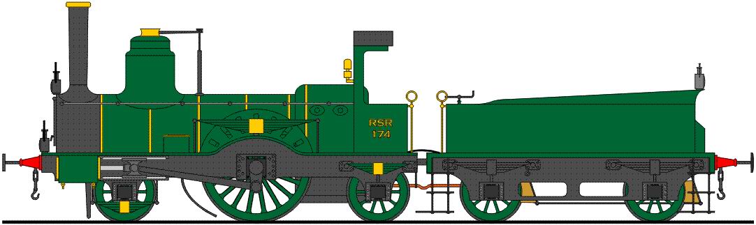 Class F 2-2-2 (1857)