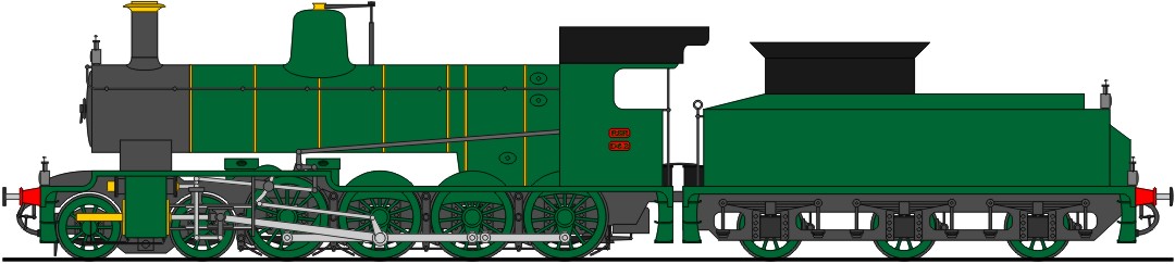 Class D6 4-8-0