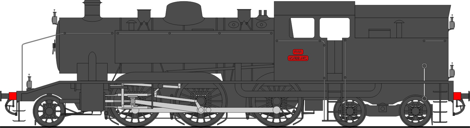 Class 323BB 2-6-4T (1927)