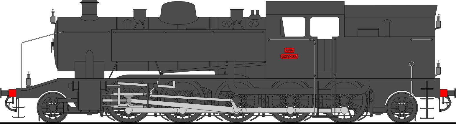 Class 523W 2-10-2T (1927)