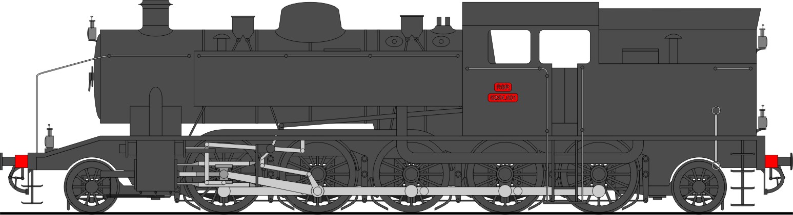 Class 523X 2-10-2T (1927)