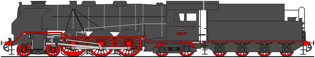 Class 344DD 4-6-4 (1938)