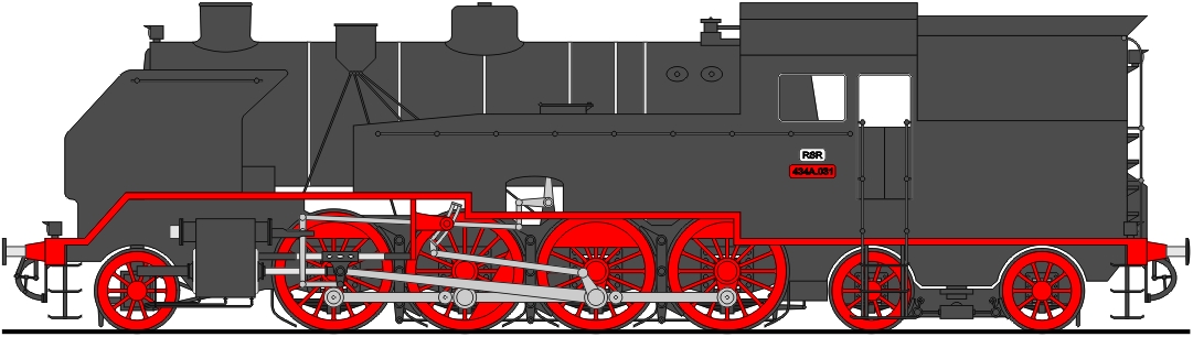 Class 434A 2-8-4T (1939)