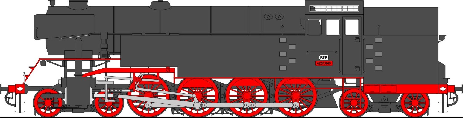 Class 423F 4-8-4T (1954)