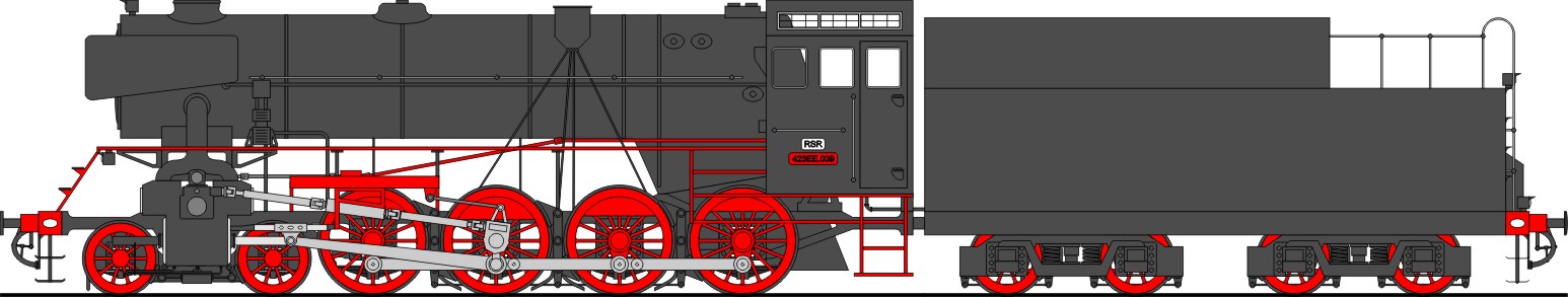 Class 423EE 4-8-0 (1956)