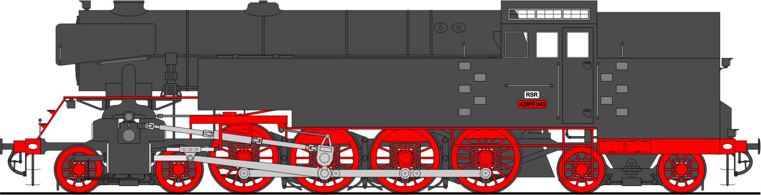 Class 423FF 4-8-4T (1956)