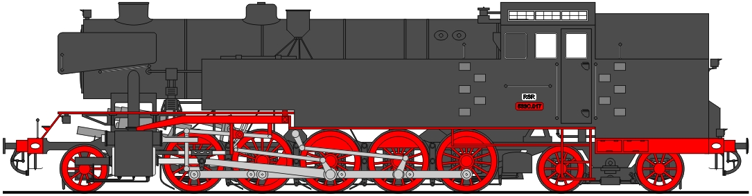 Class 533C 2-10-4T (1961)