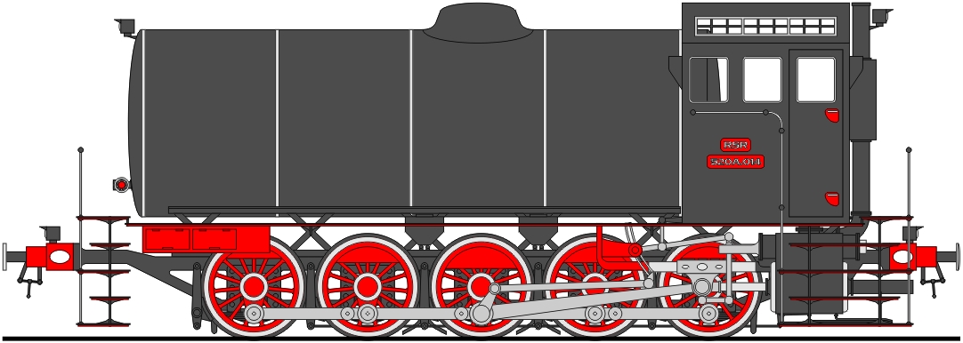 Class 520A fireless 0-10-0 for Leipzig Fair