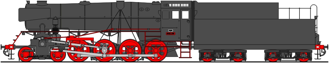 Class 434E 4-8-0 (1985)