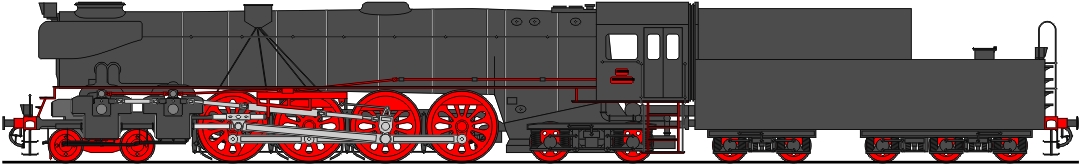 Class 455A 4-8-4 (1986)