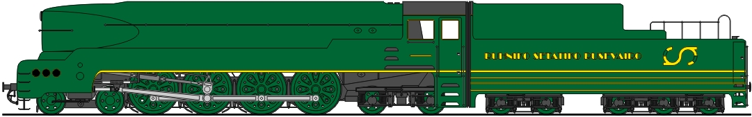 Class 433DD 4-8-4 (2003 livery)