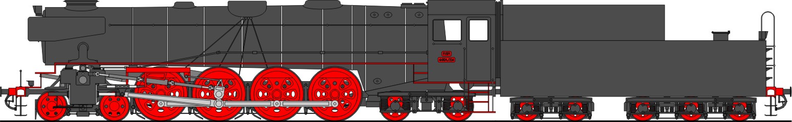 Class 445A 4-8-4 (2007)