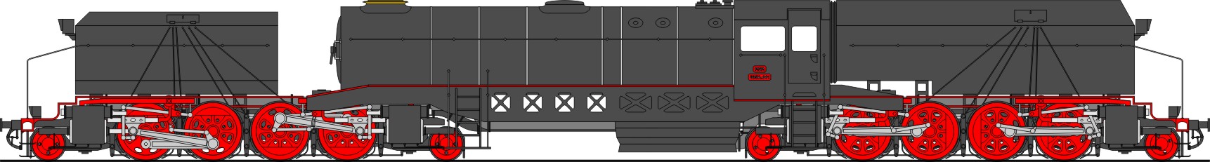 Class 885A 2-8-2+2-8-2 Garratt (2011)